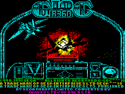 G-LOC title screen for ZX Spectrum